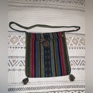 Pinzon Multicolor Striped Women's Bag